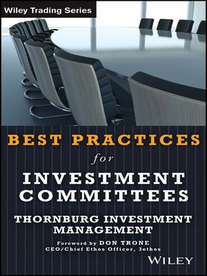 cover image of Best Practices for Investment Committees